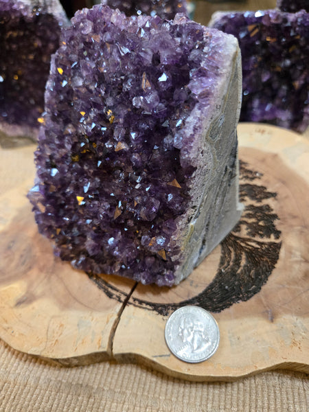 Amethyst Cut Base A5 Deep Purple