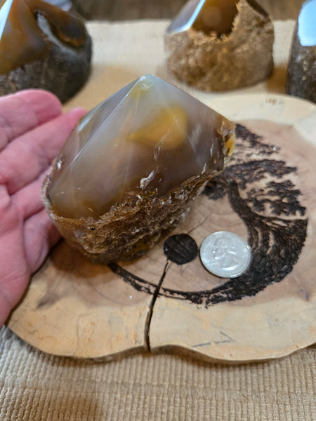 Natural Agate Polished Point AP2