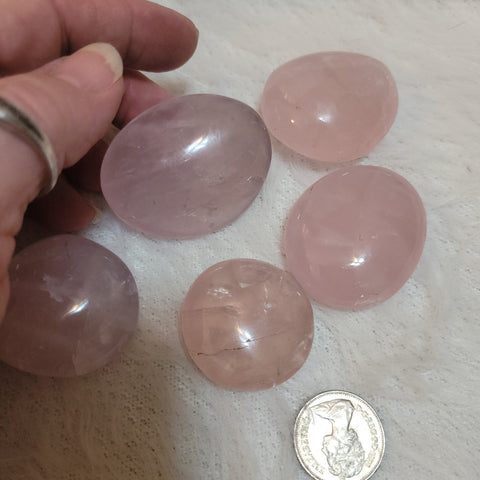 Rose Quartz Mini Palm - Random pull