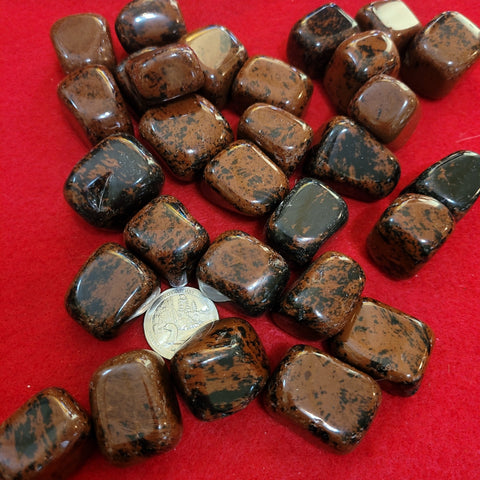 Tumbles - Mahagony Obsidian Tumble (1) random pull