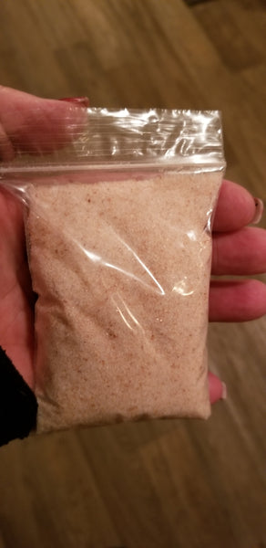Salt -Smudges - Sage - Reiki Infused Pink Himalayan Salt by Jules