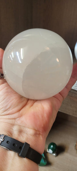 Spheres- Selenite Sphere 100mm