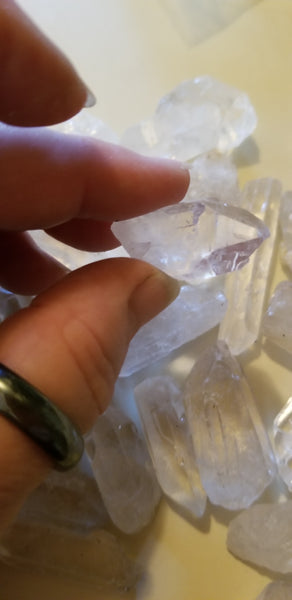 Quartz Crystal from Brazil $1.00 each (random pull)